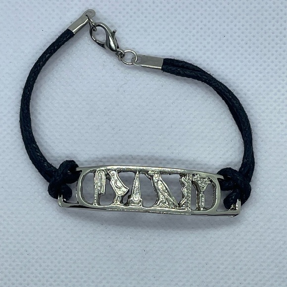Egyptian Imports Love Cartouche Bracelet - Made in Egypt, Metal - Picture 1 of 10